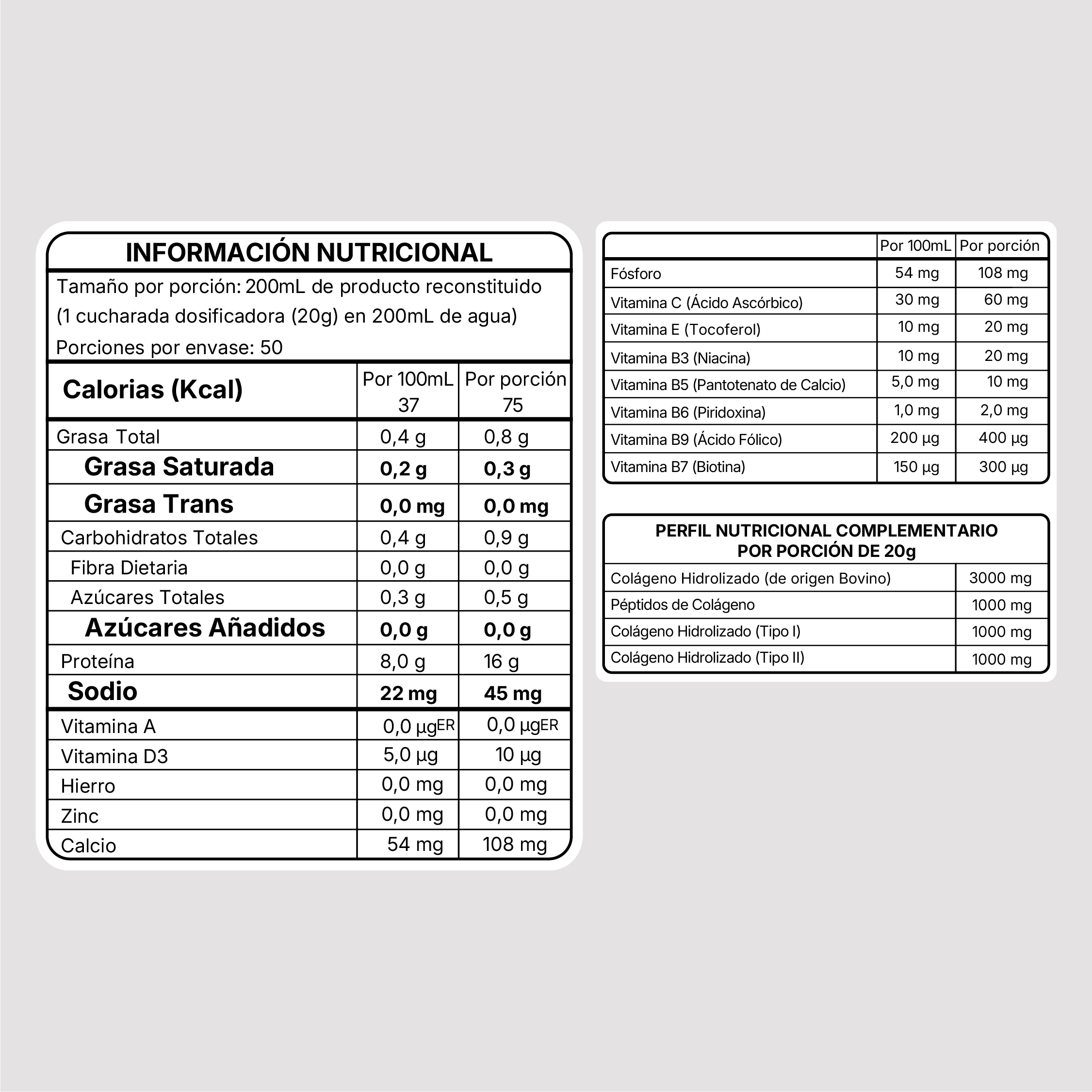 Colágeno Hidrolizado
