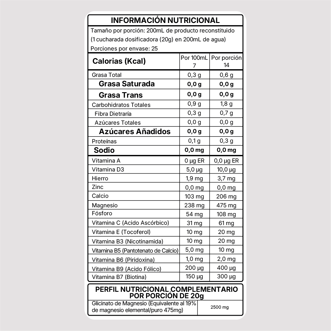 Glicinato de Magnesio