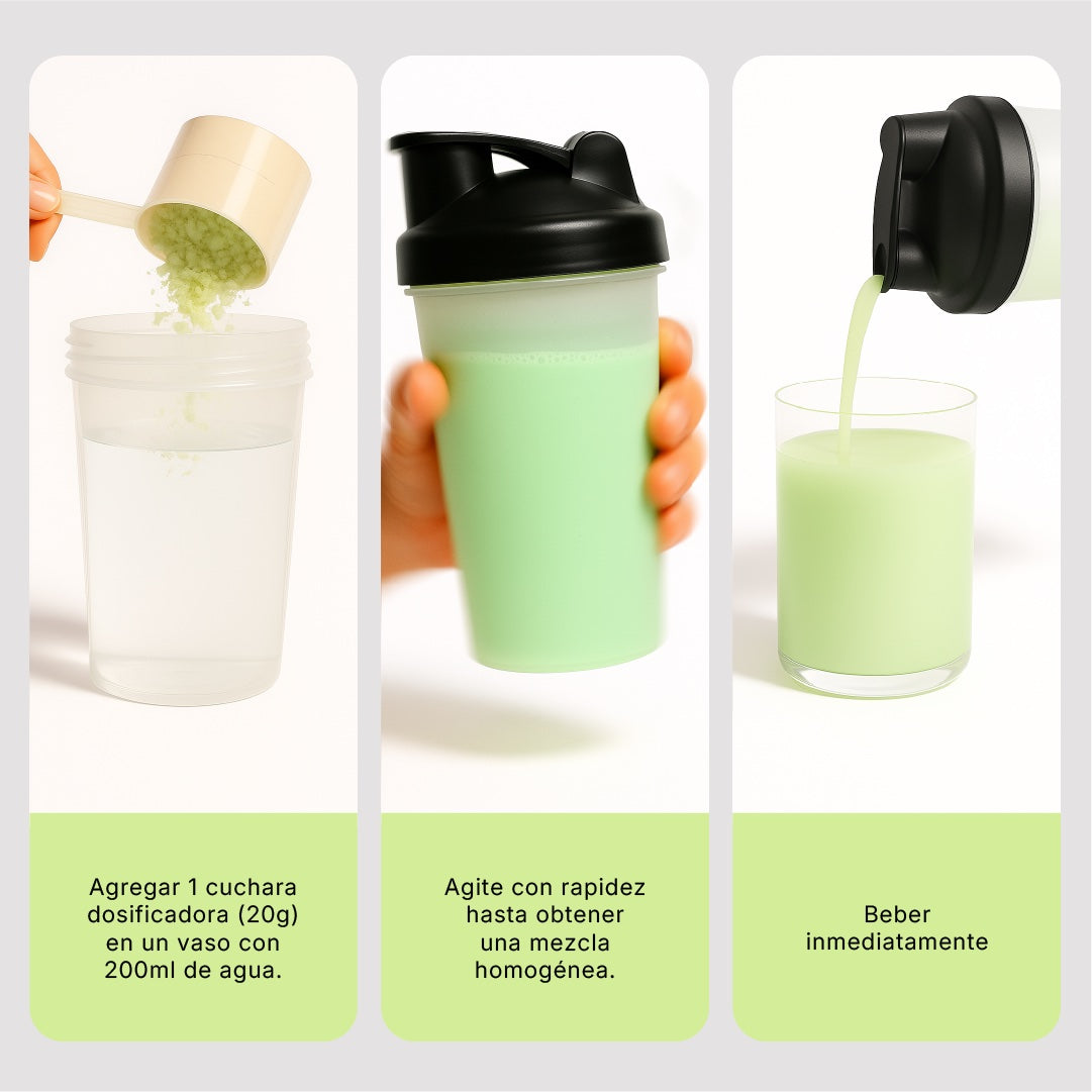 Batido Verde — modo de preparación | New Wealth