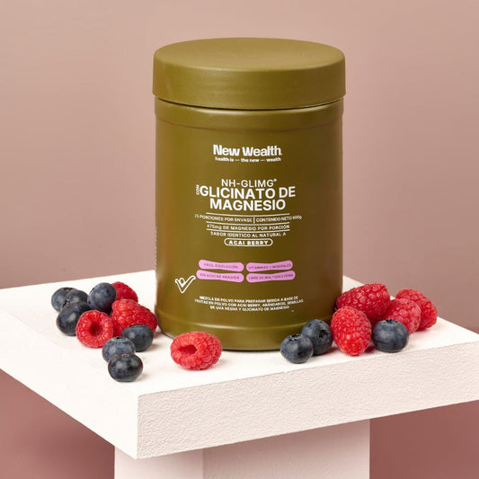 Glicinato de Magnesio — Acai Berry — portada | New Wealth
