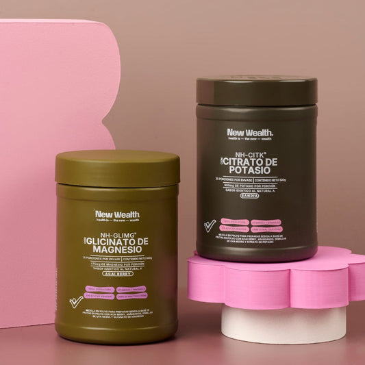 Combo Calma Profunda — Magnesio + Potasio Acai Berry | New Wealth