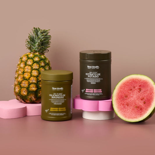 Combo Calma Profunda — Magnesio + Potasio Piña Colada | New Wealth