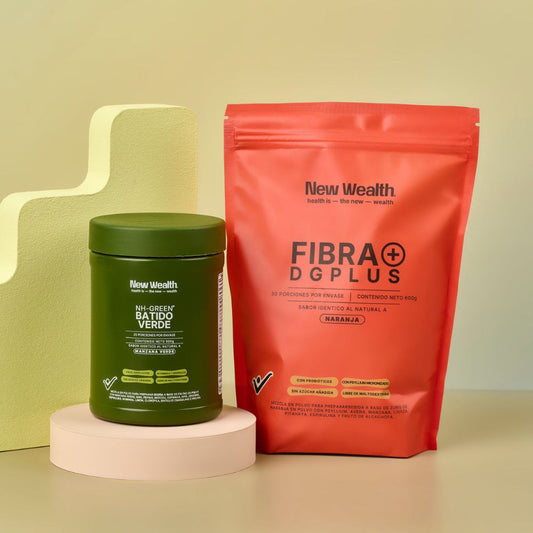 Combo Detox — Detox Verde + Fibra+ DGPlus | New Wealth